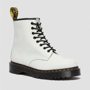 Dr. Martens 1460 BEX SMOOTH LEATHER PLATFORM BOOTS